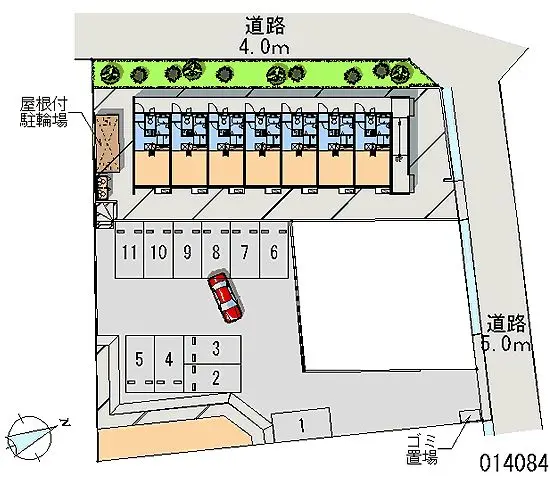 ★手数料０円★浜松市中区和合町　月極駐車場（LP）